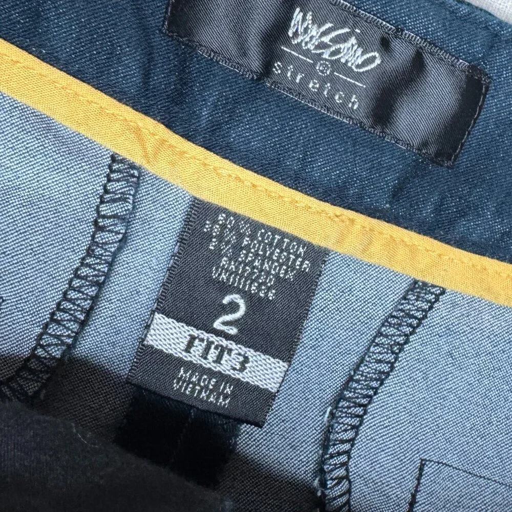 Mossimo Supply Co. Dark Navy Cuffed Women's Shorts